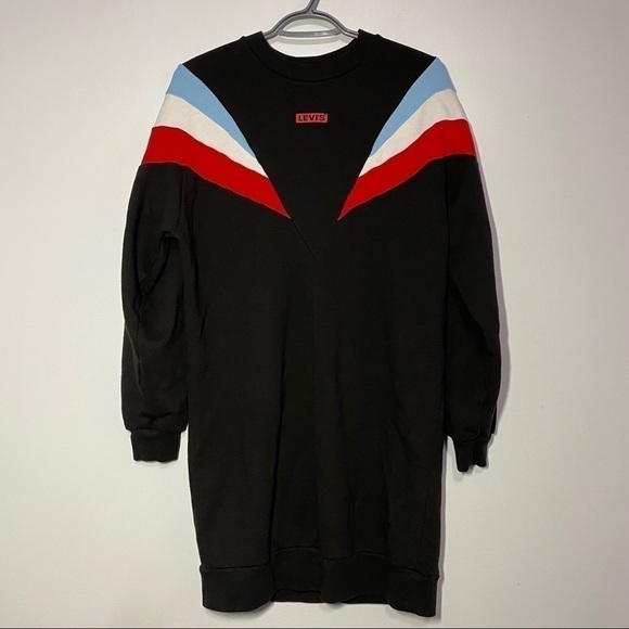 LEVI'S striped shoulder sweater dress - Picture 7 of 14